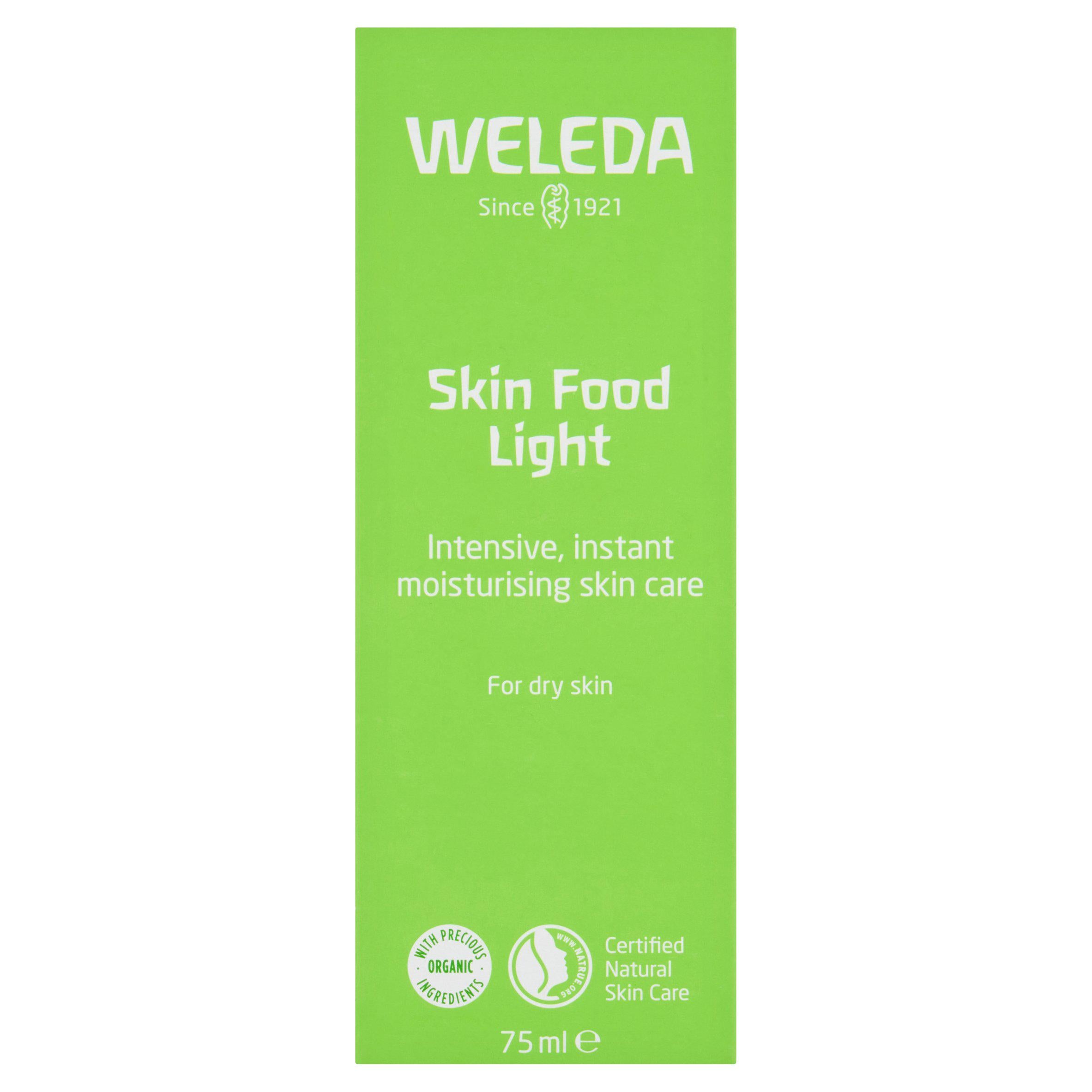 Weleda Skin Food Light moisturiser cream 75ml tube (British brand)
