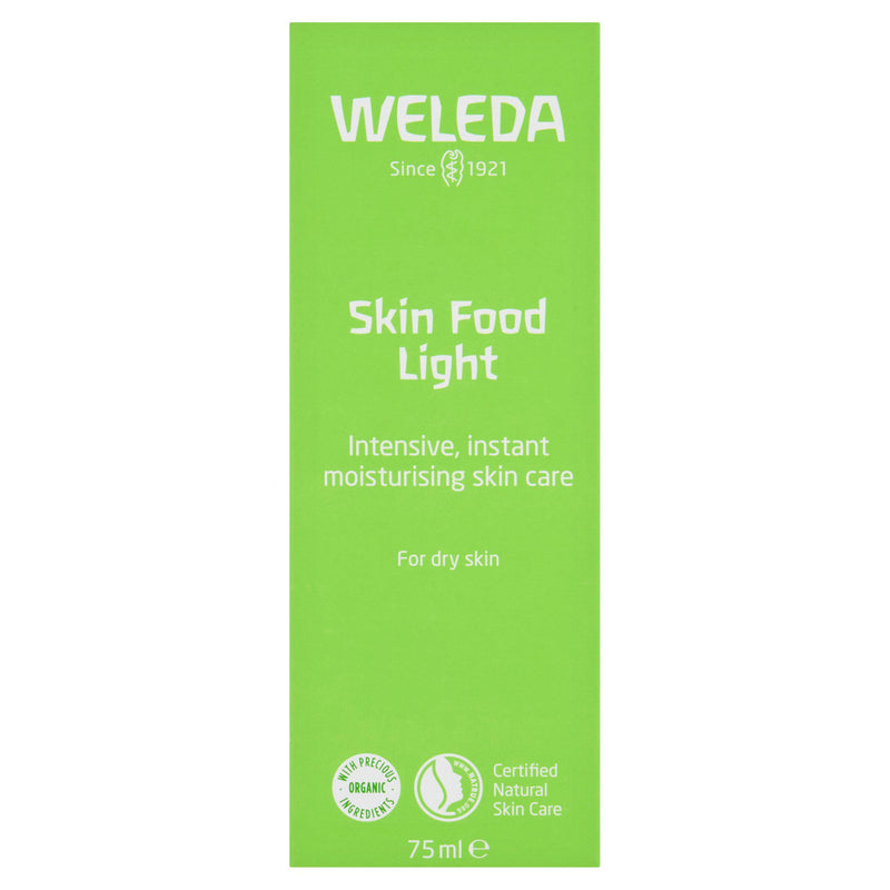 Weleda Skin Food Light moisturiser cream 75ml tube (British brand)