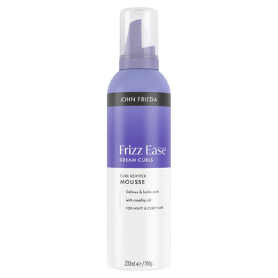 Sainsburys John Frieda Frizz Ease Dream Curl Reviver Mousse 200ml- Buy online at McGrocer