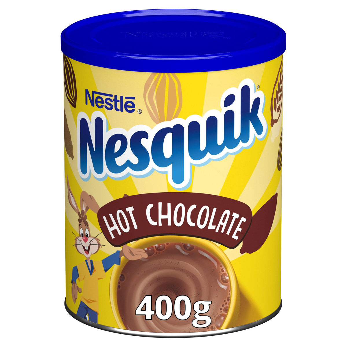 Nesquik Hot Chocolate Powder 400g, imported from the UK