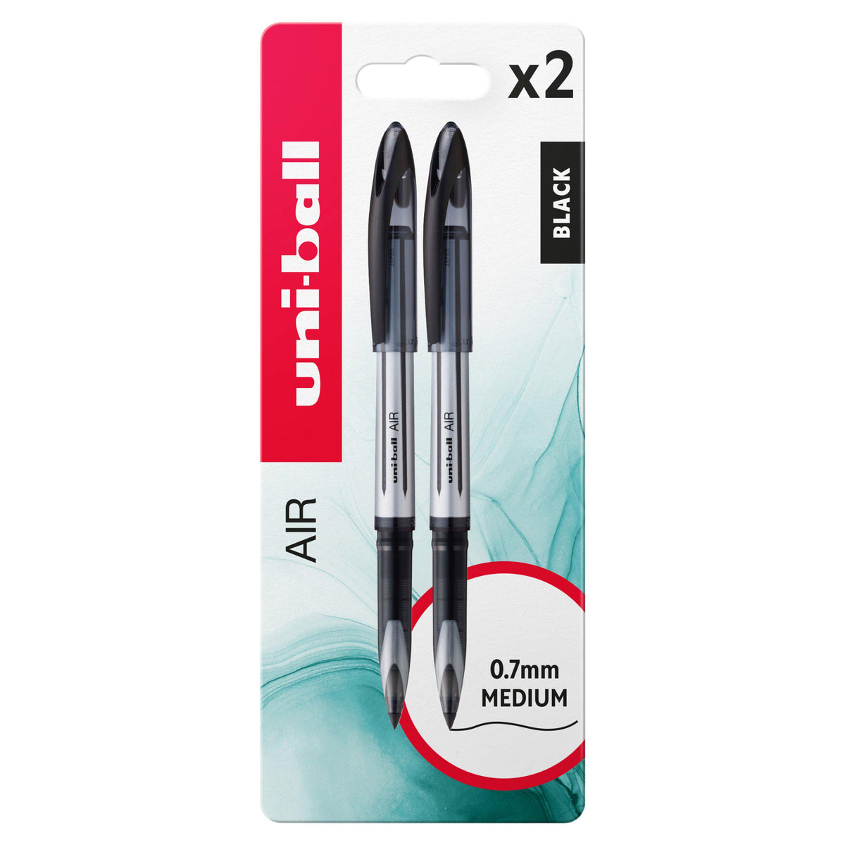 Uni-ball Air pen 2 pack black - British product