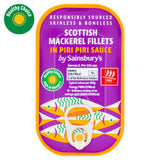 Sainsbury's mackerel piri piri sauce 125g (British brand)