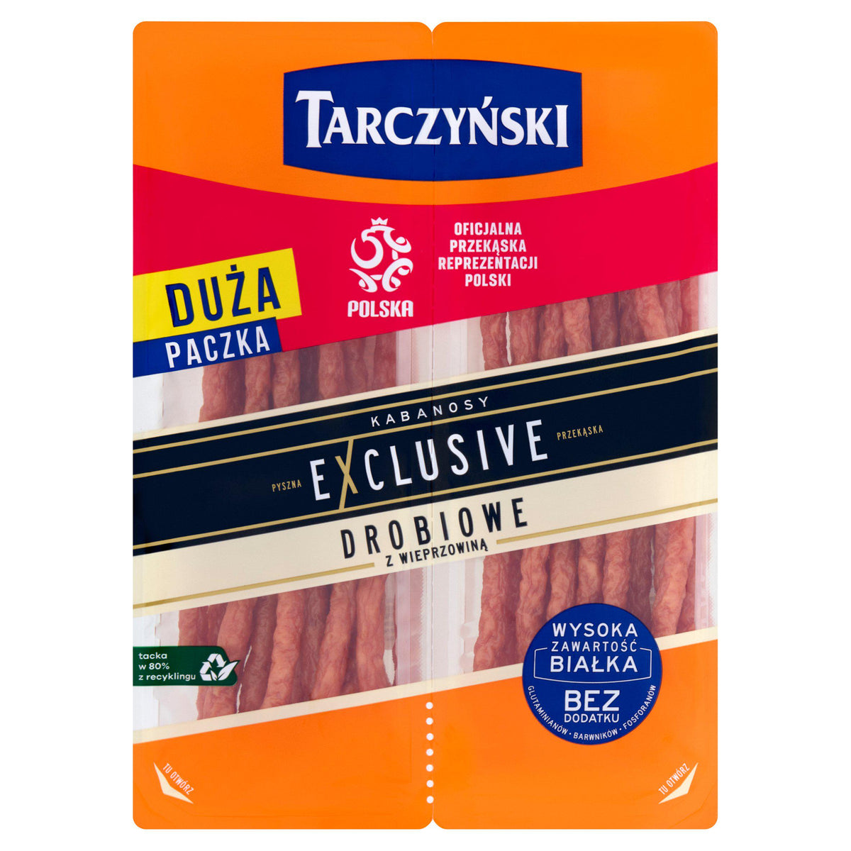 Tarczynski poultry kabanos with pork 2x125g - British product