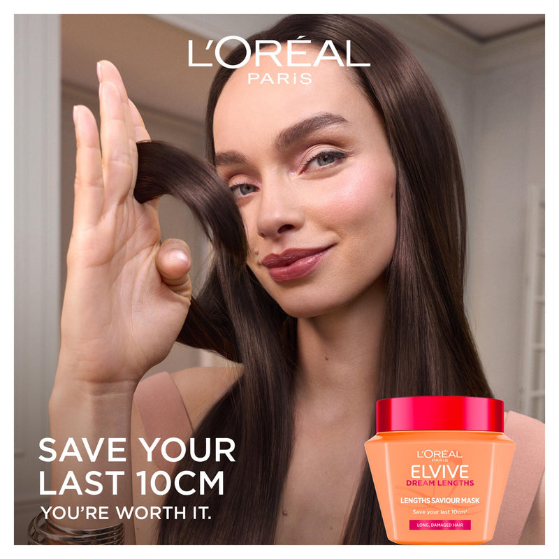L'Oreal Dream Lengths Long Hair Mask 300ml (British brand)