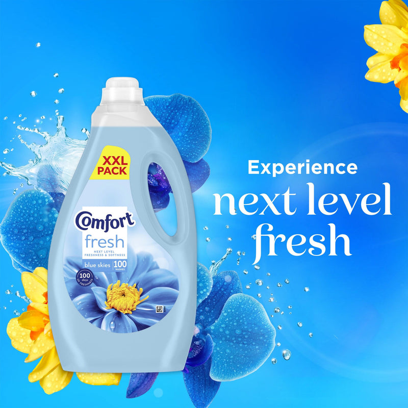 Comfort fabric conditioner Fresh Blue Skies 3L - British product