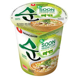 Nongshim Soon Veggie instant noodle cup 67g, imported from the UK