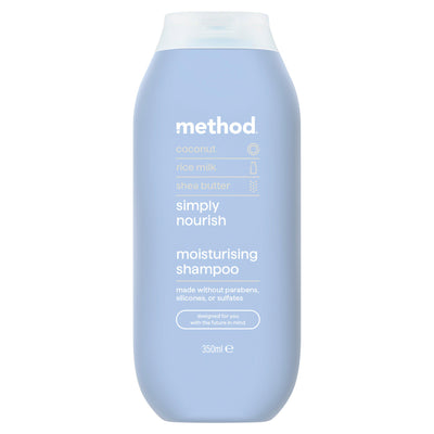 Sainsburys Method Simply Nourish Moisturising Shampoo 350ml- Buy online at McGrocer