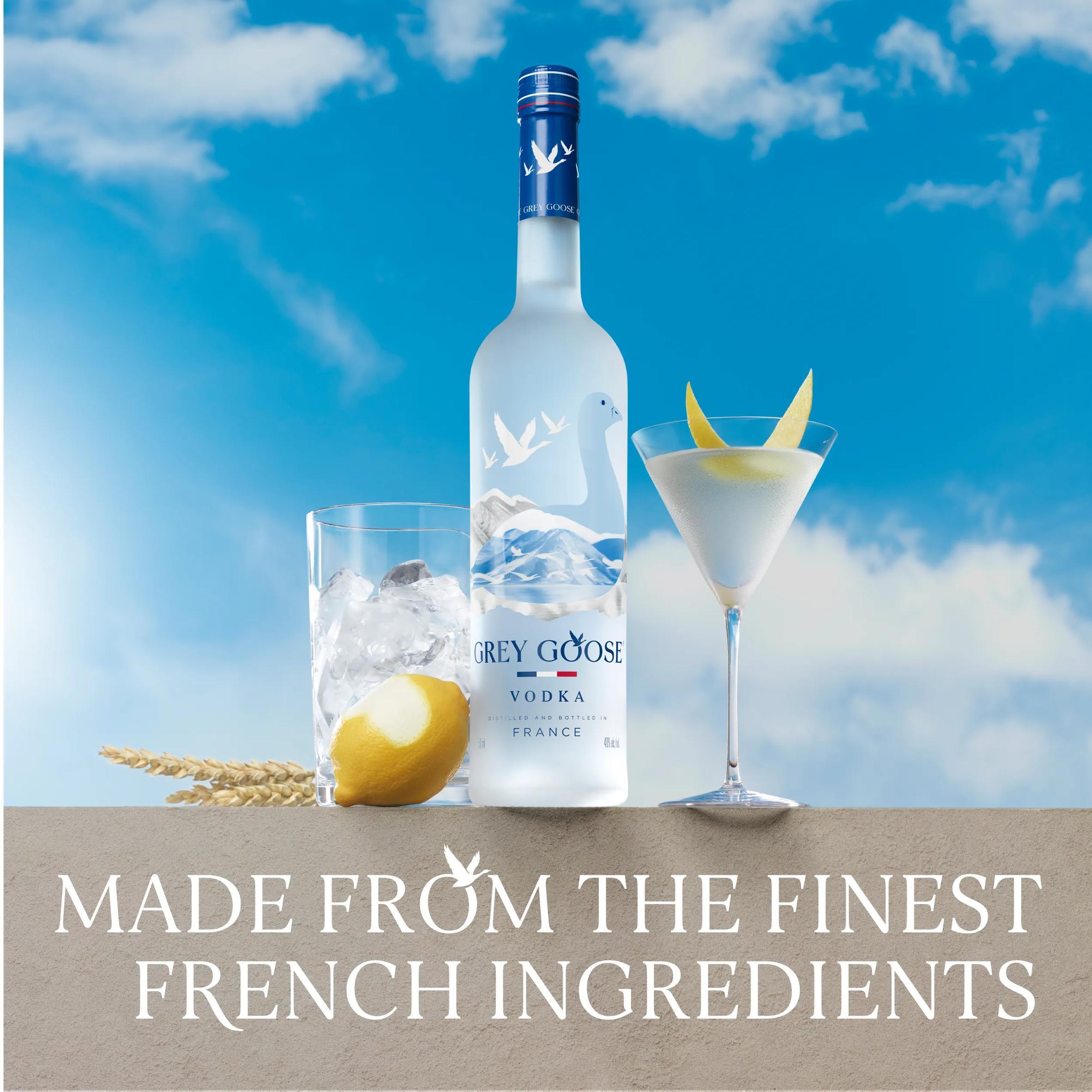 Grey Goose Premium French Vodka 70cl, imported from the UK