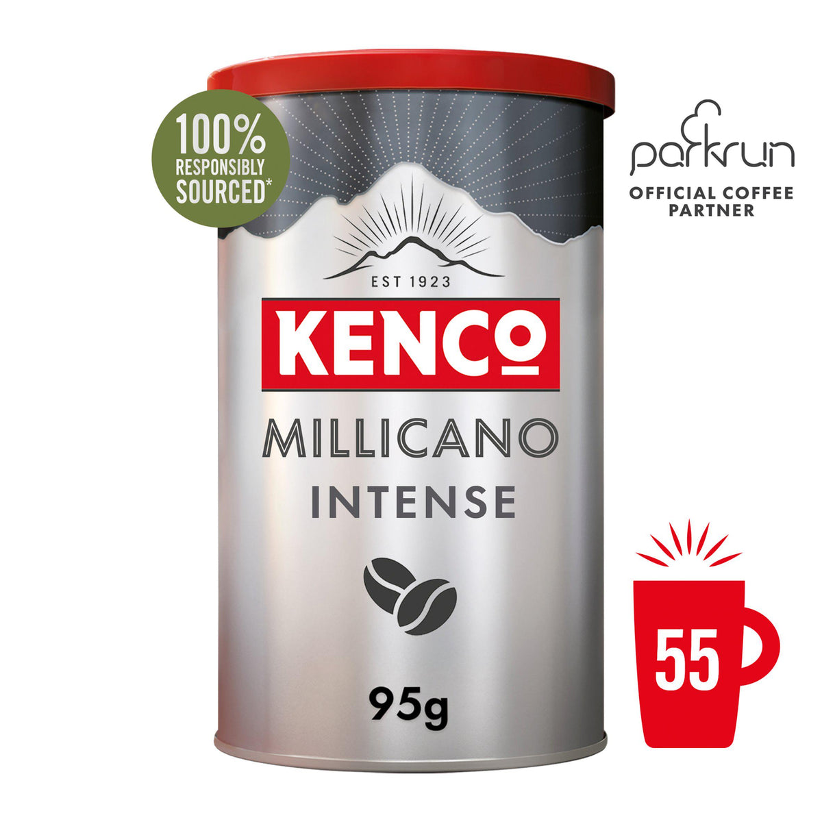 Kenco Millicano Americano Intense instant coffee 95g (British brand)