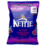 Kettle Sea Salt Balsamic Vinegar potato chips 130g (British brand)
