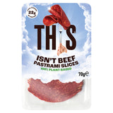 THIS plant-based pastrami slices 70g - British product
