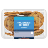Sainsbury's milk chocolate chip cookies 220g - British product