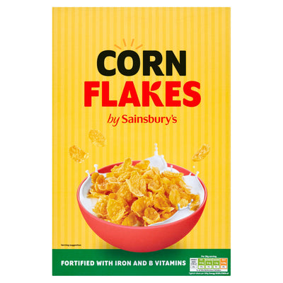 Sainsburys Sainsbury's Cornflakes Cereal 500g- Buy online at McGrocer