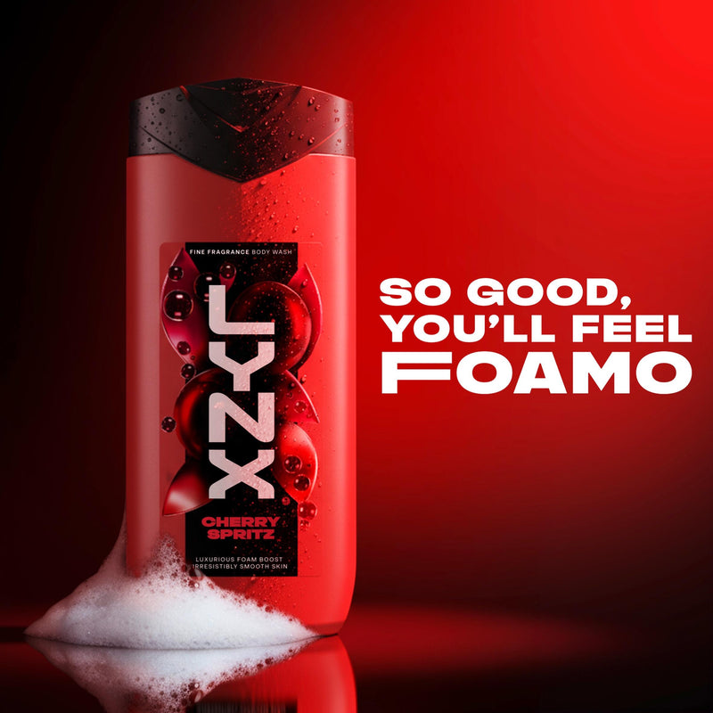 Lynx Cherry Spritz shower gel 400ml, imported from the UK