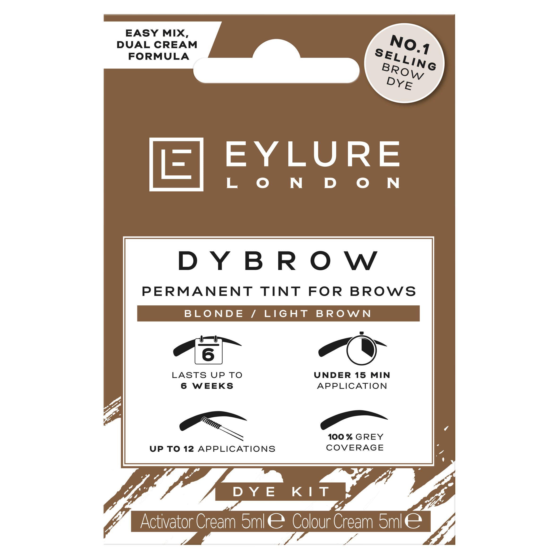 Eylure eyebrow tint kit Light Brown - British product