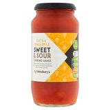Sainsbury's pineapple sweet and sour cooking sauce 500g (British brand)