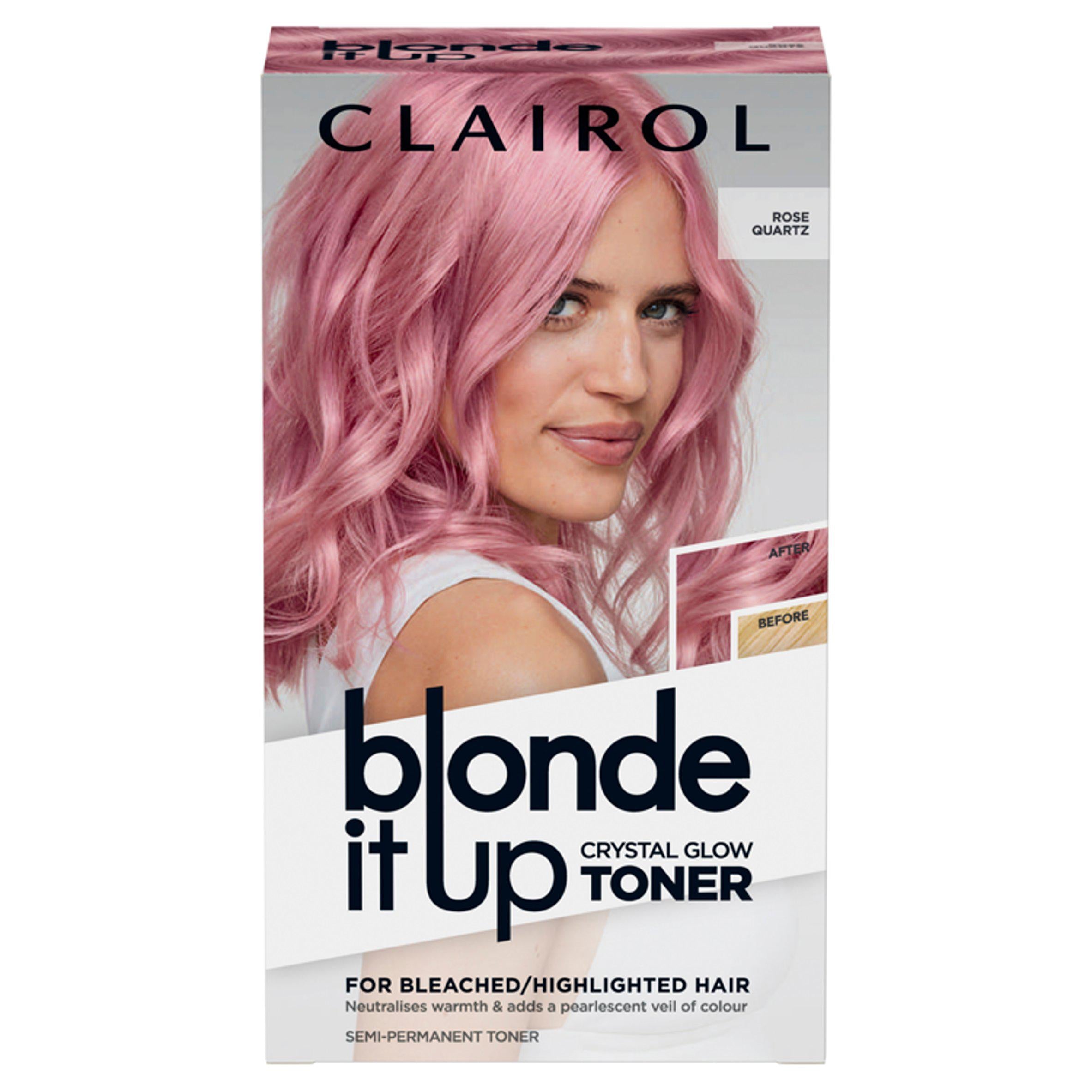 Clairol Blonde It Up Rose Quartz toner kit - British product