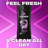Lynx Excite 3-in-1 body wash 500ml - British product