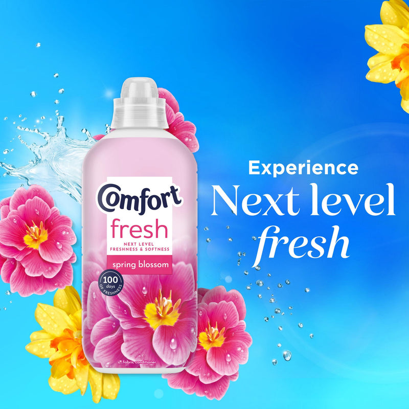 Comfort Fresh Fabric Conditioner Spring Blossom 930ml - British product