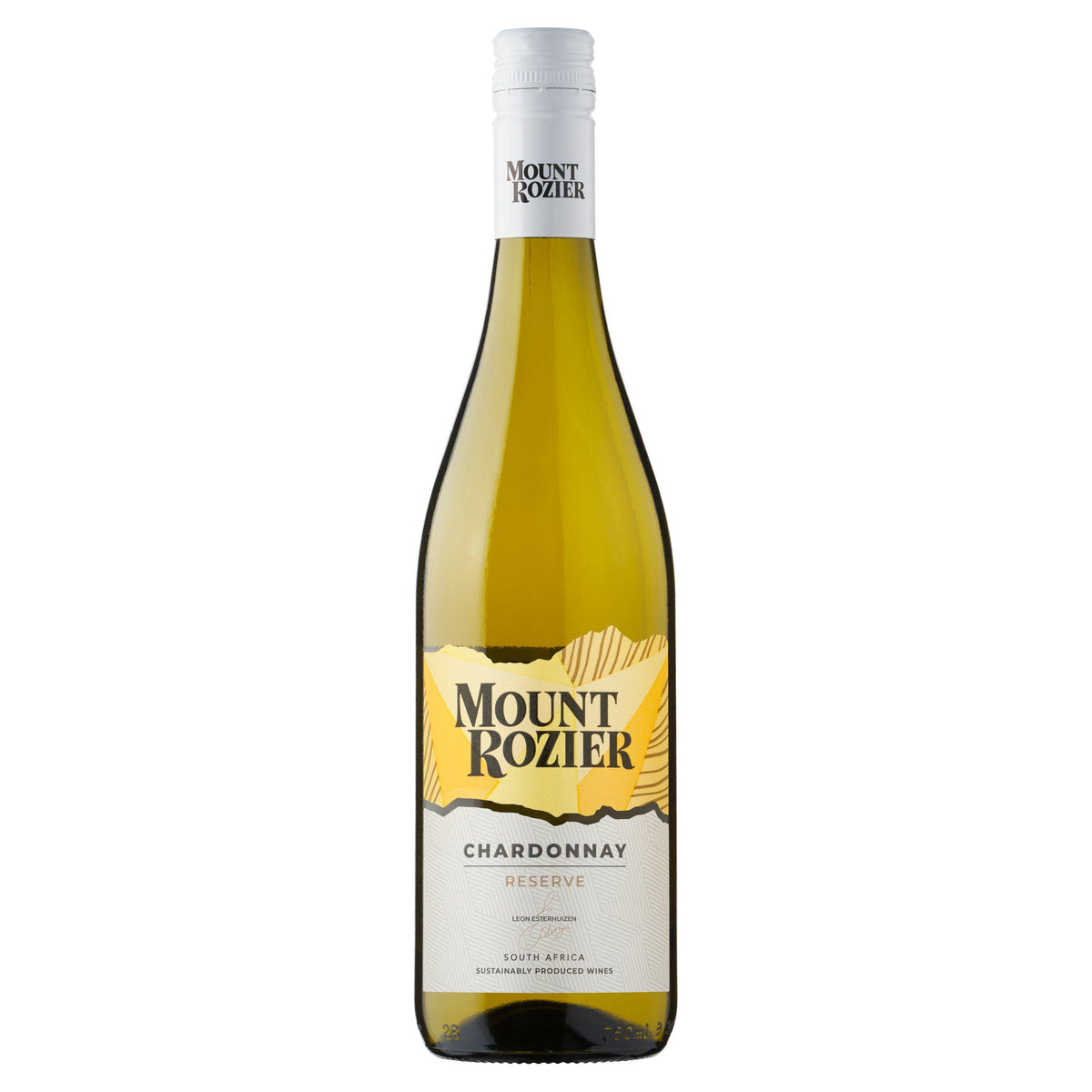 Mount Rozier Chardonnay Reserve white wine 75cl (British brand)