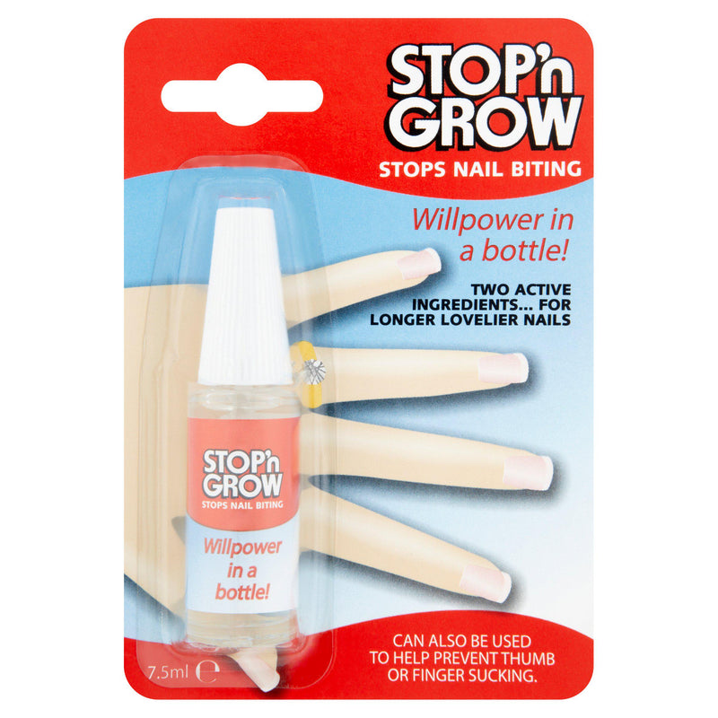 Stop'n Grow nail biting deterrent 7.5ml - British product