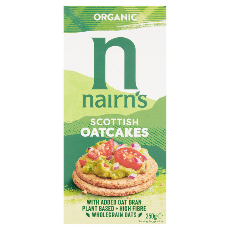 Nairn's organic oatcakes 250g (British brand)