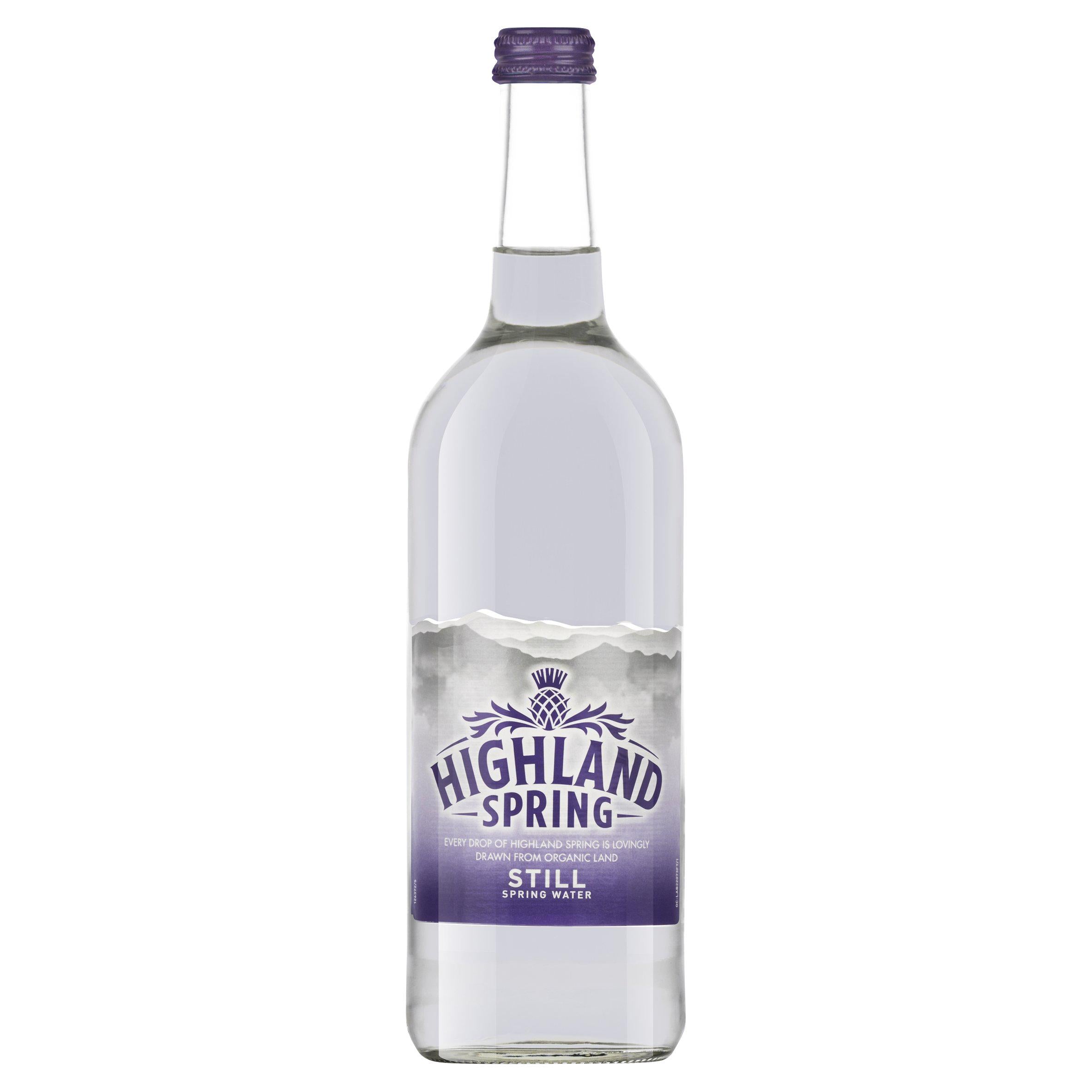 Highland Spring still water 750ml (British brand)