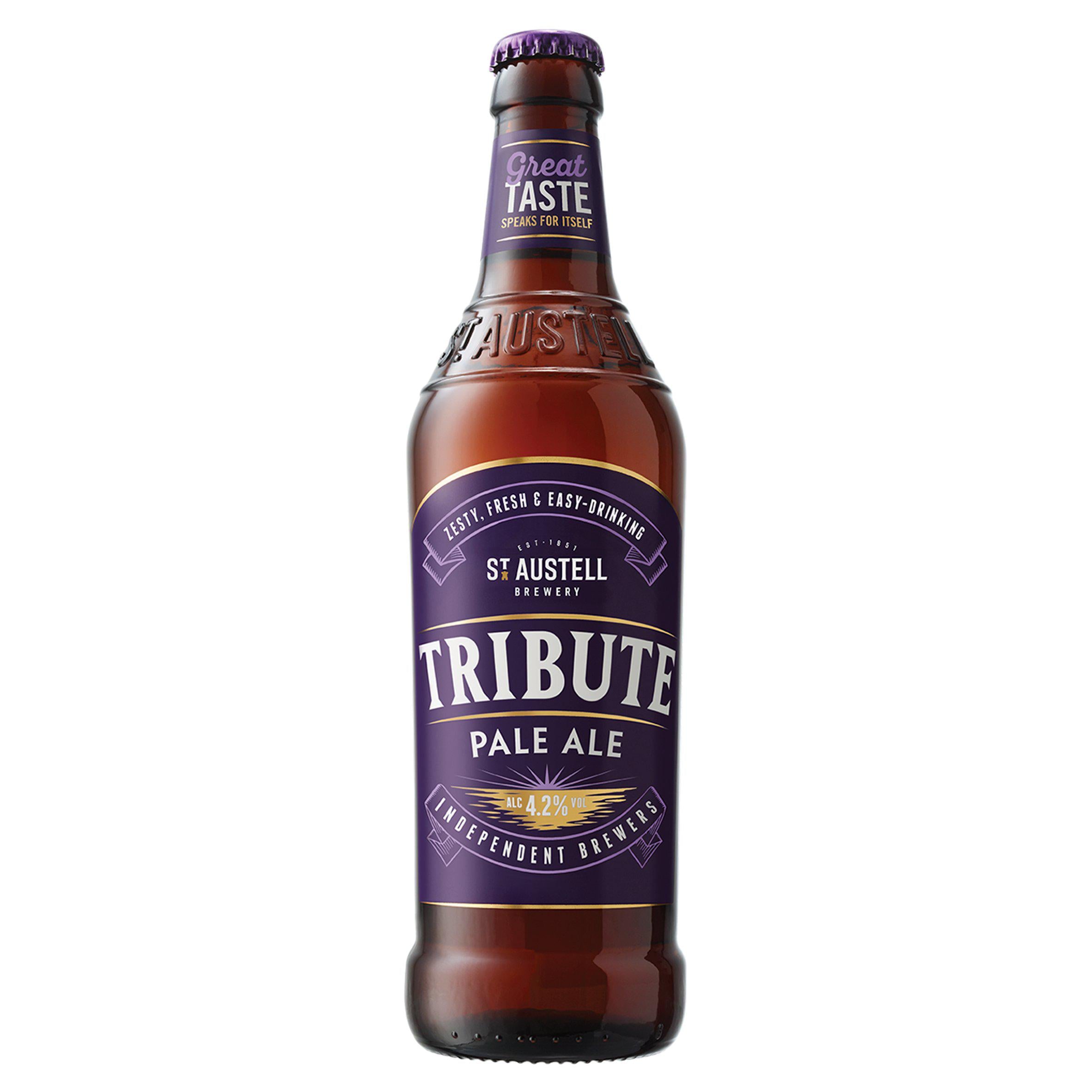 St Austell Brewery Tribute pale ale 500ml (British brand)
