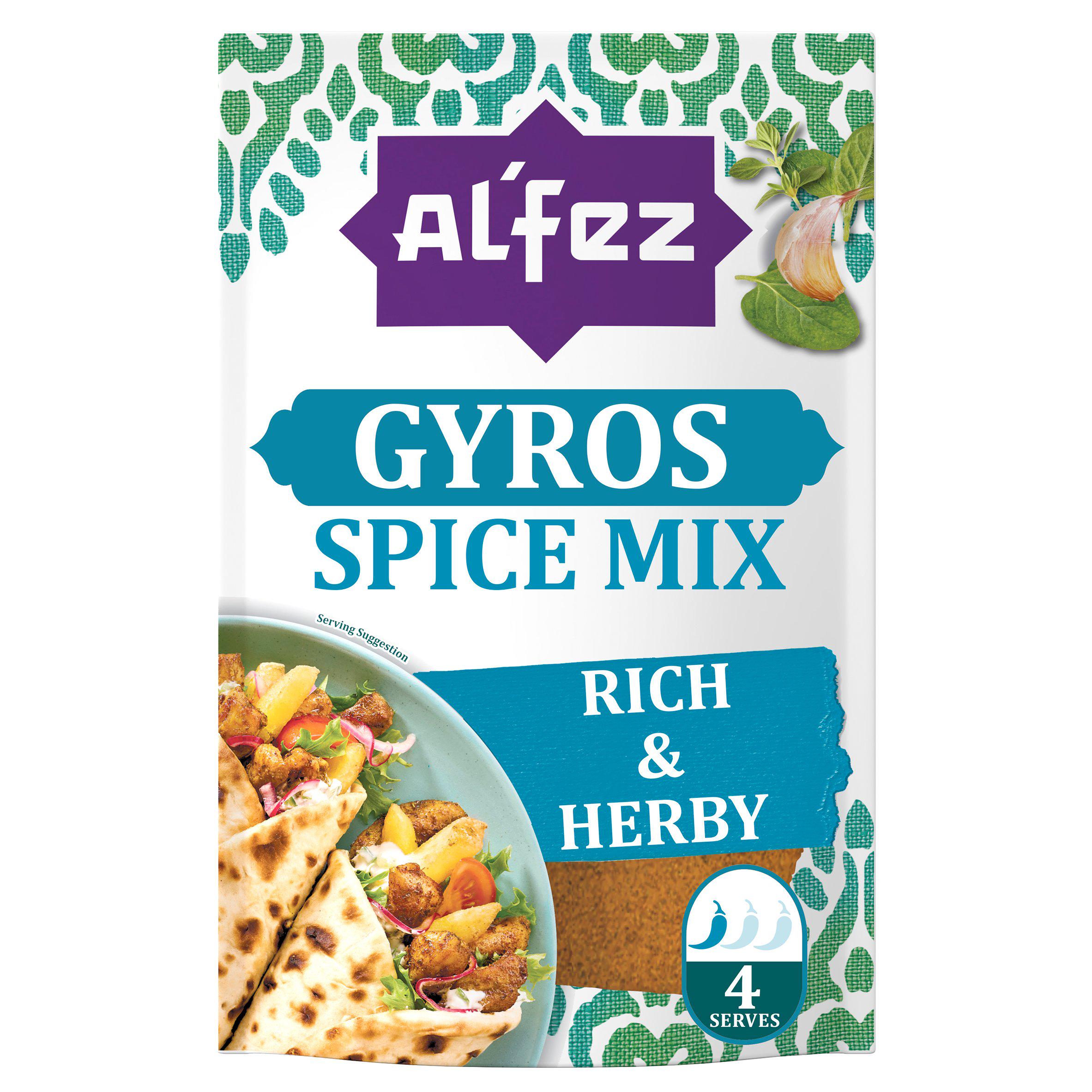 Al'Fez Greek Style Gyros Spice Mix 25g - British product