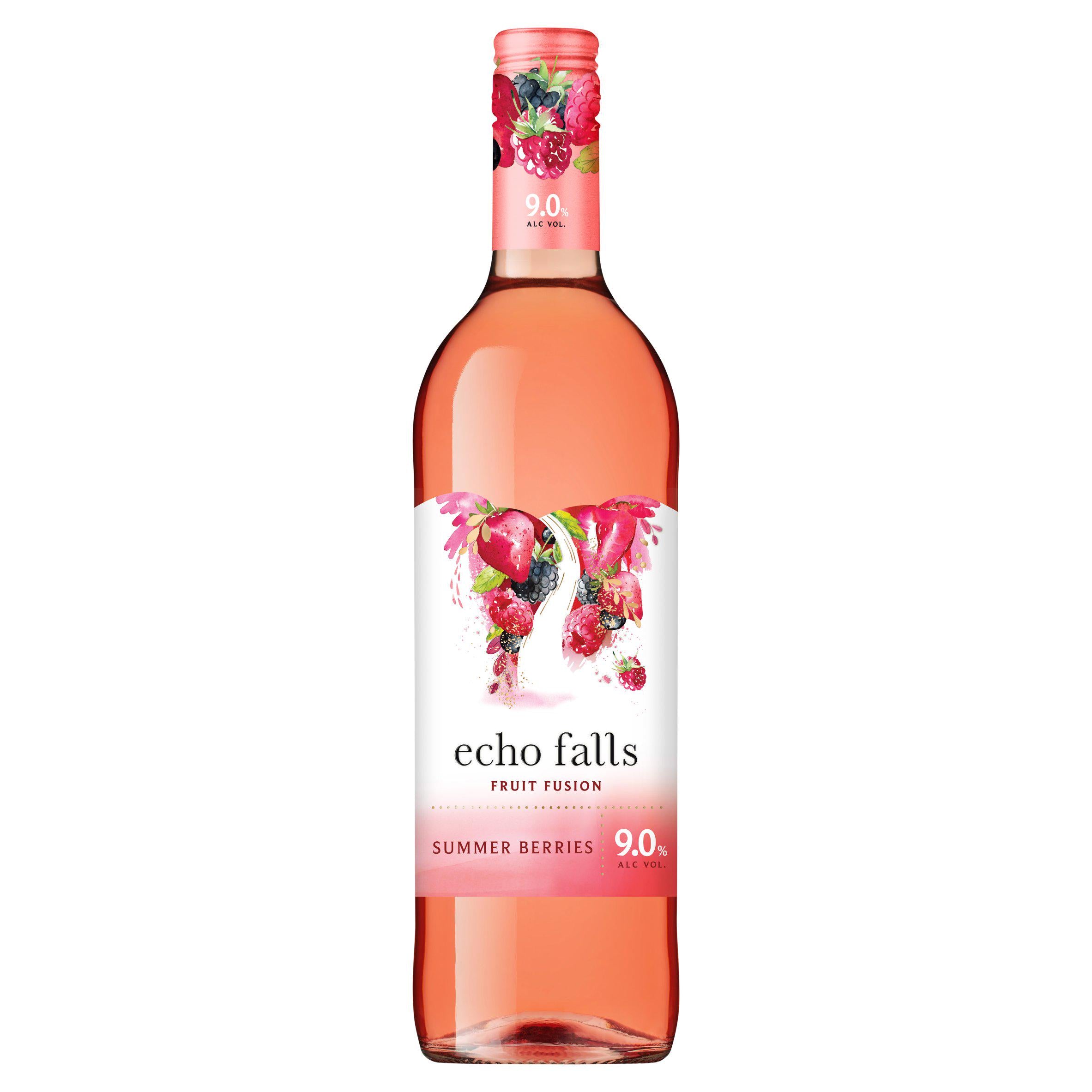 Echo Falls Summer Berries rosé wine 75cl, UK version