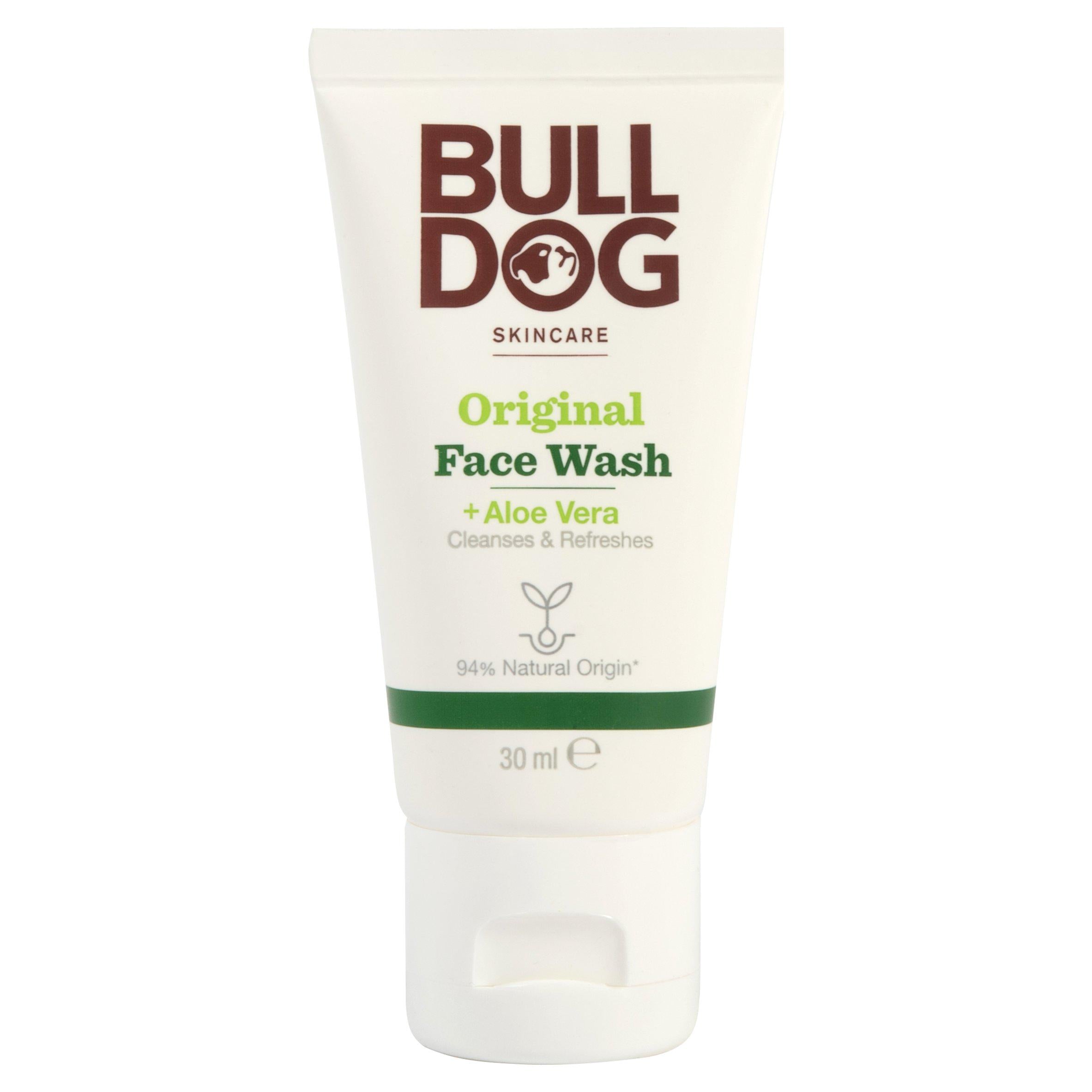 Bulldog Face Wash Travel Mini 30ml - British product