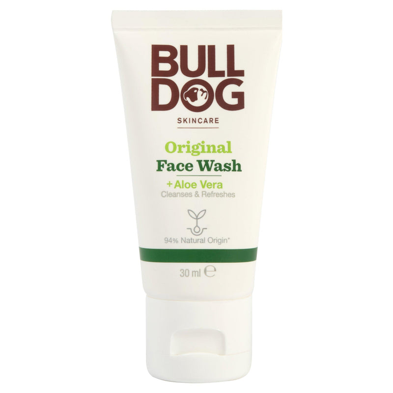 Bulldog Face Wash Travel Mini 30ml - British product