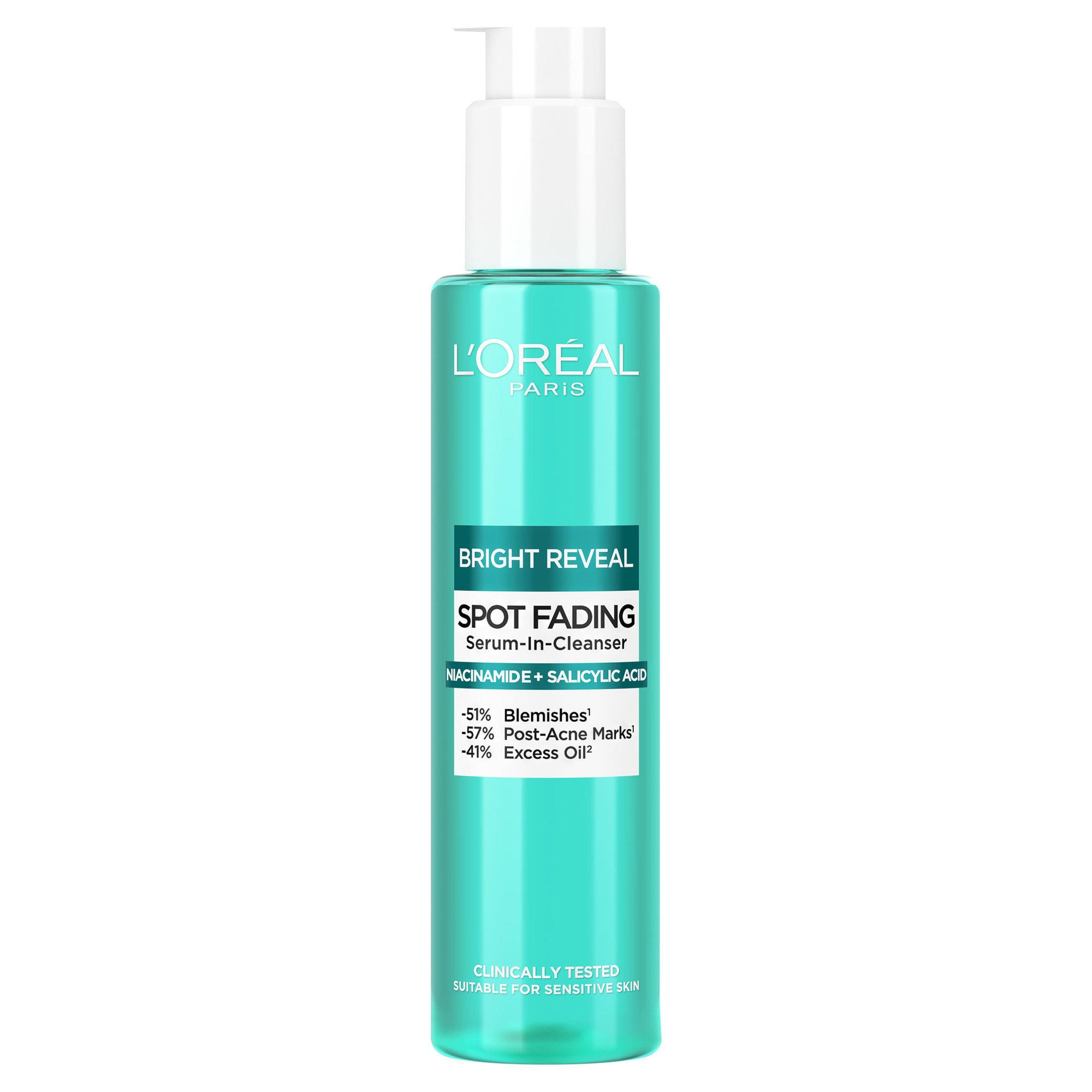 L'Oréal Paris Bright Reveal cleanser 150ml, imported from the UK
