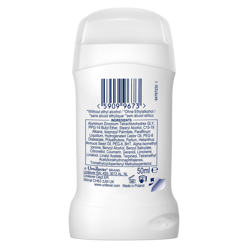 Dove Powder Soft Antiperspirant Cream 50ml (British brand)