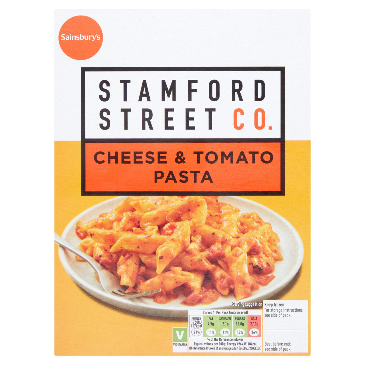 Stamford Street Co cheese tomato pasta 400g (British brand)