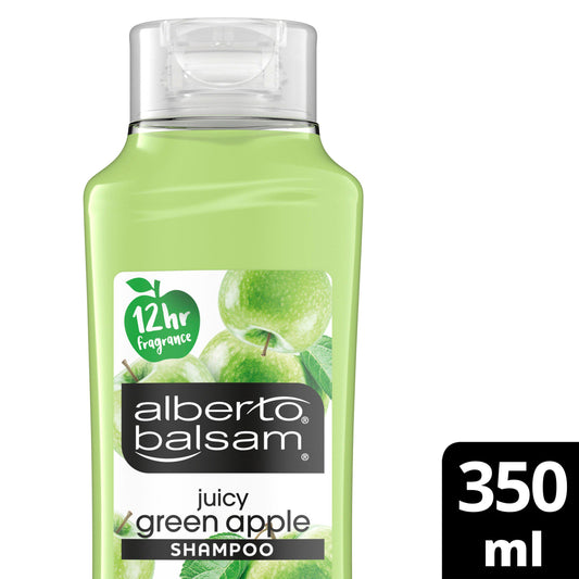 Alberto Balsam Juicy Green Apple Hair Shampoo 350ml GOODS Sainsburys   