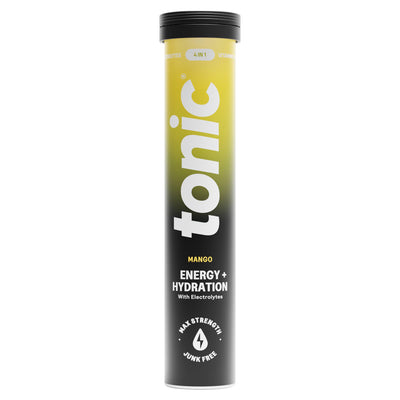 Sainsburys Tonic Mango 4 in 1 Energy + Hydration Electrolytes Tablets 20 Tablets- Buy online at McGrocer