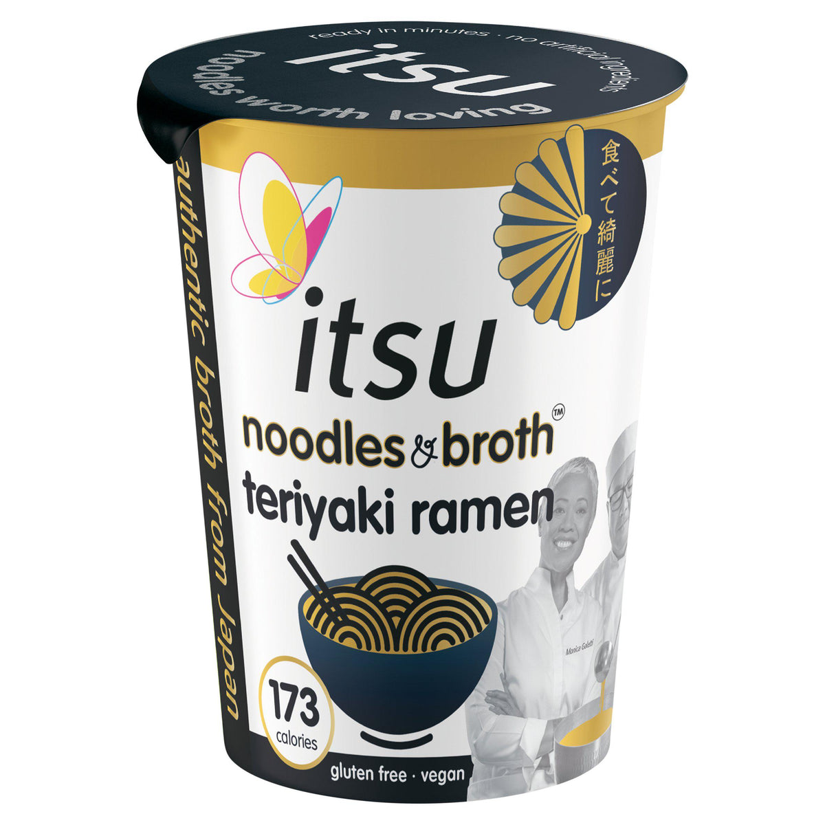 itsu Teriyaki Ramen instant noodle pot 65g - British product