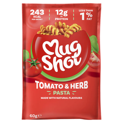 Sainsburys Mug Shot Pasta Tomato & Herb 64g- Buy online at McGrocer
