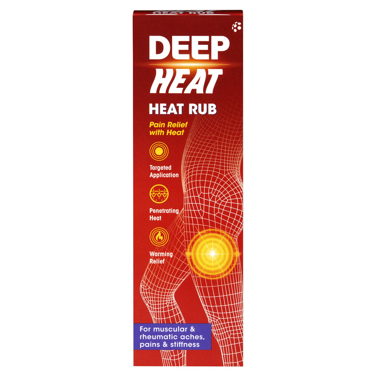 Deep Heat Heat Rub analgesic 100g - British product