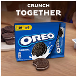 Oreo vanilla chocolate sandwich biscuits 6x22g, imported from the UK