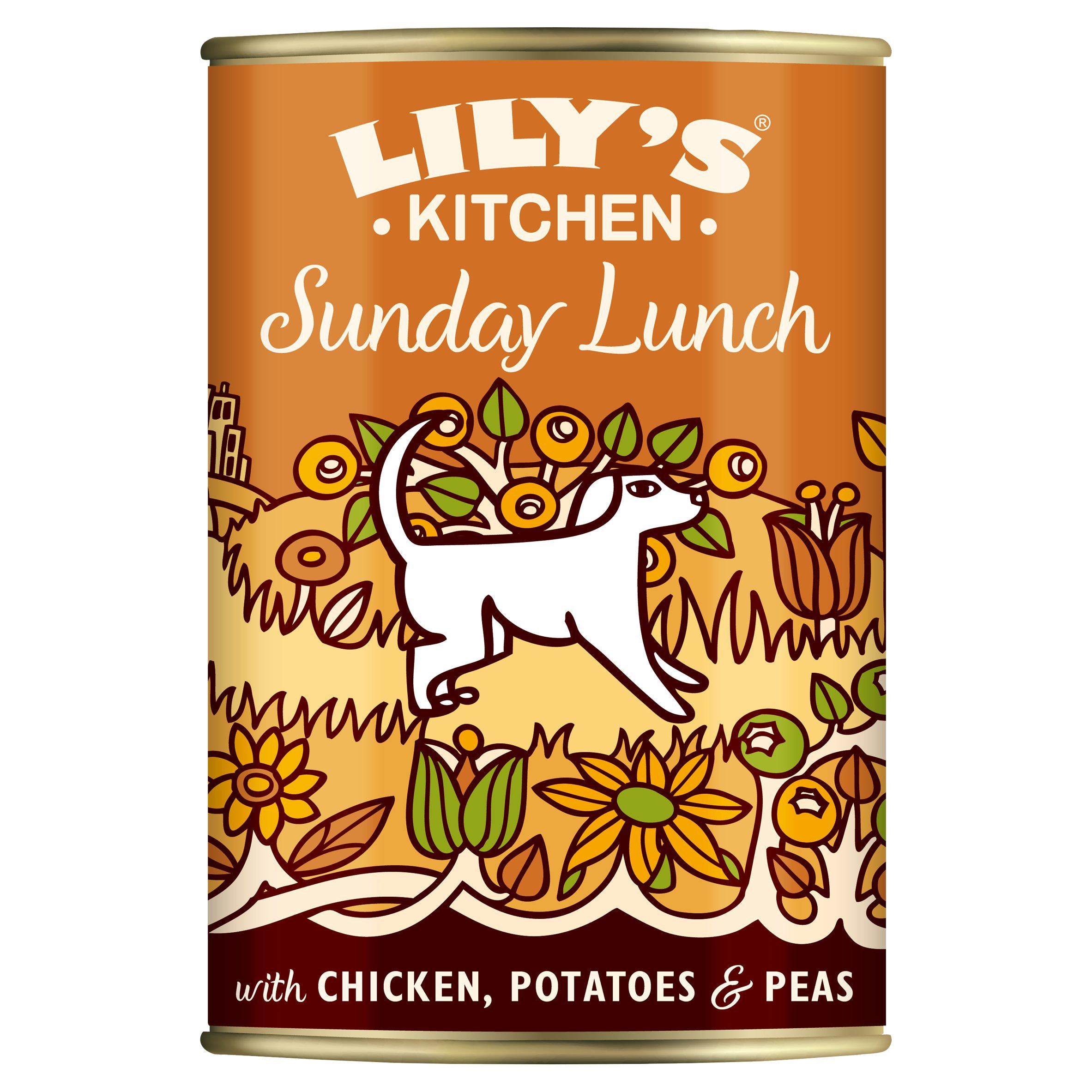 Lily's Kitchen Sunday Lunch wet dog food 400g, UK version