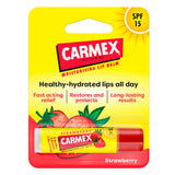 Carmex strawberry lip balm stick SPF 15 4.25g (British brand)