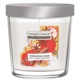 Yankee Candle Cinnamon Cider tumbler scented candle (British brand)