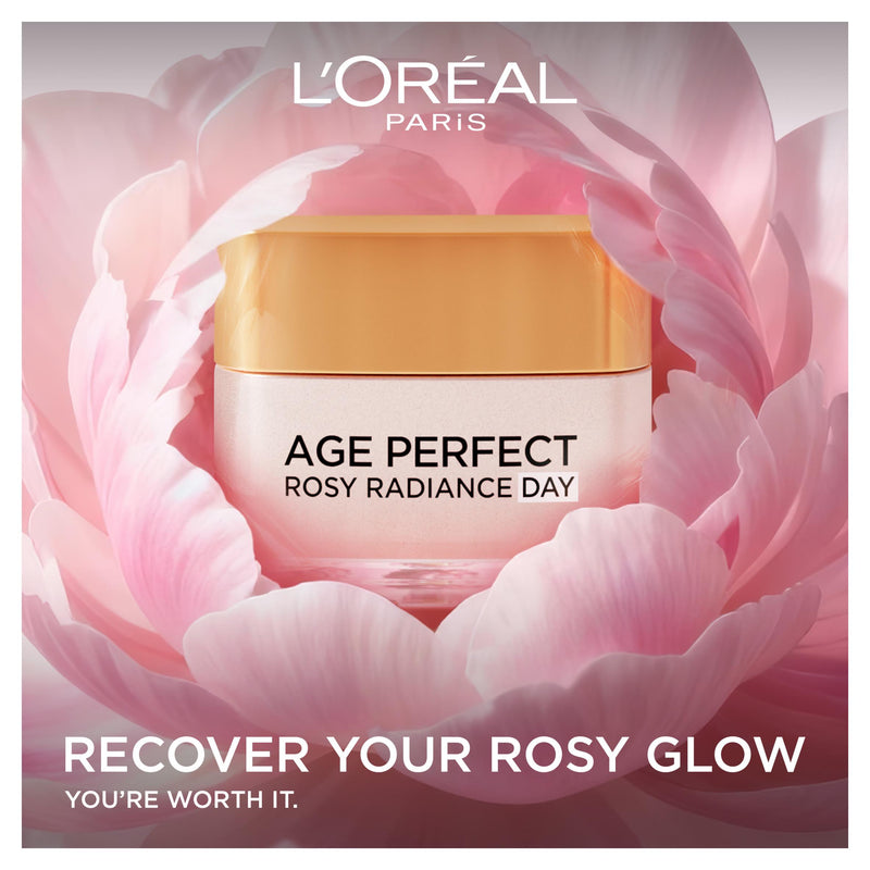 L'Oréal Paris Age Perfect Rosy Day Cream 50ml, imported from the UK