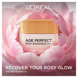 L'Oréal Paris Age Perfect Rosy Day Cream 50ml, imported from the UK