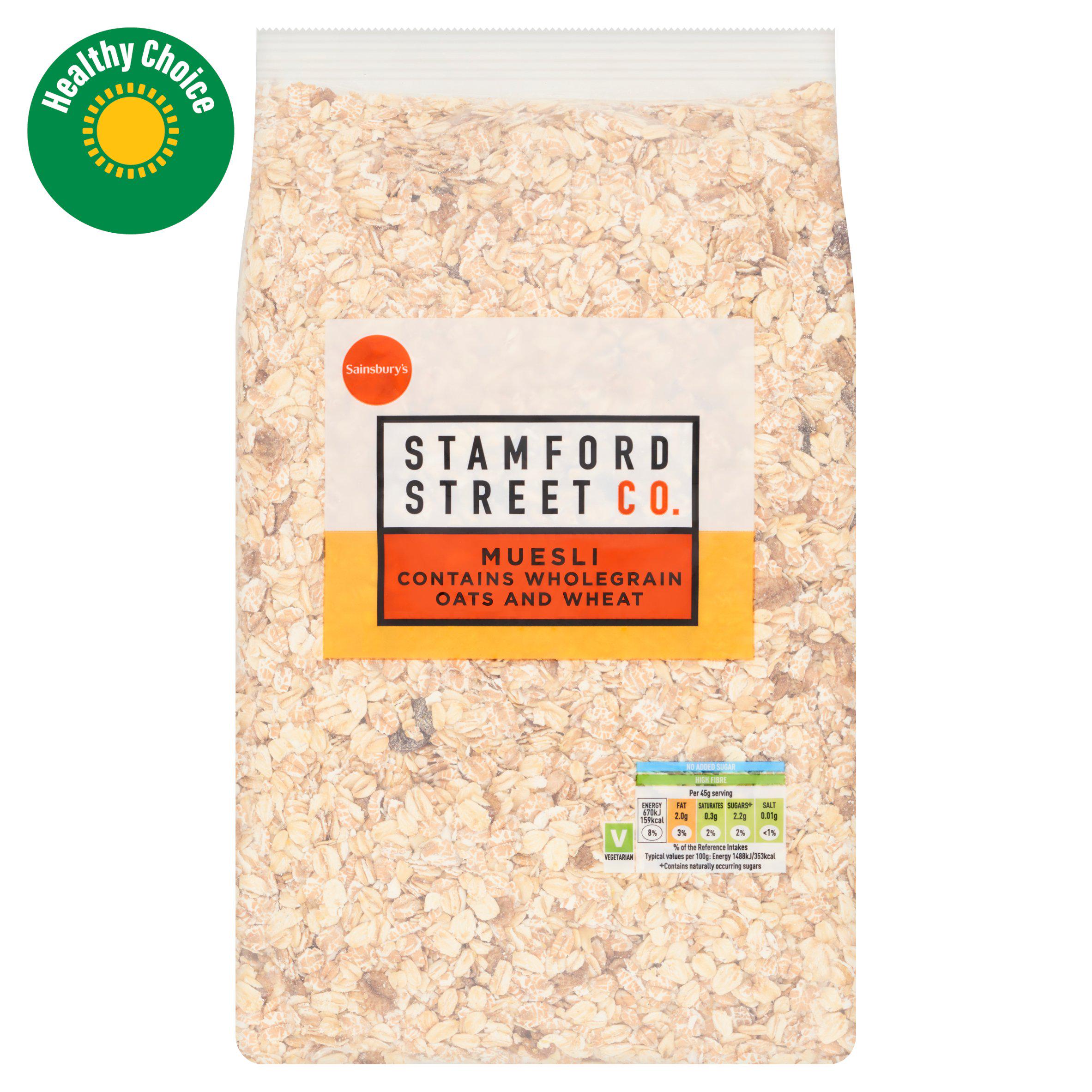 Stamford Street Co. muesli 1kg, imported from the UK