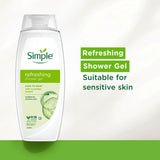 Simple Refreshing Shower Gel body wash 450ml - British product