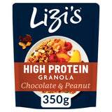Lizi's high protein chocolate peanut granola 350g, imported from the UK