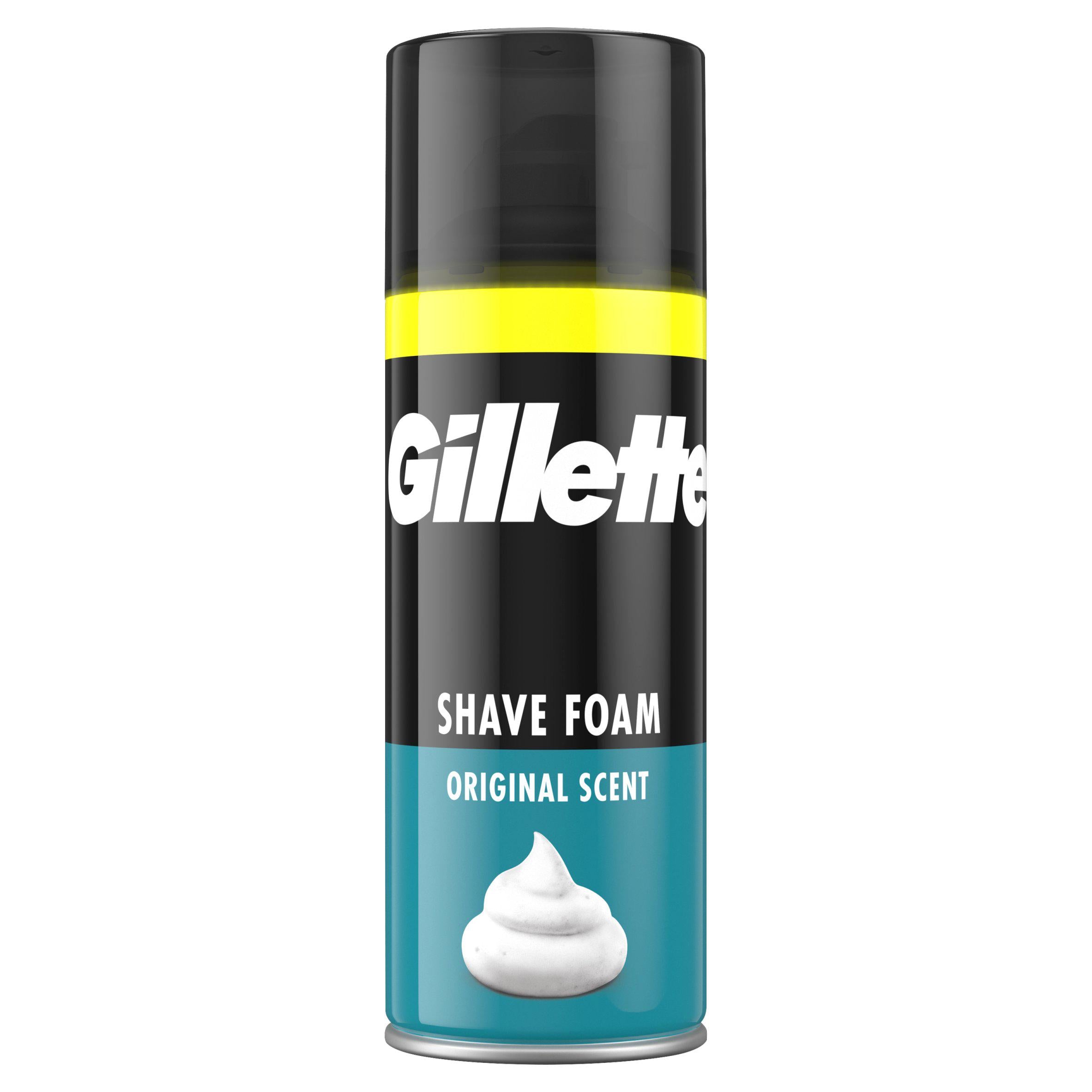 Gillette Sensitive Shave Foam 400ml, imported from the UK